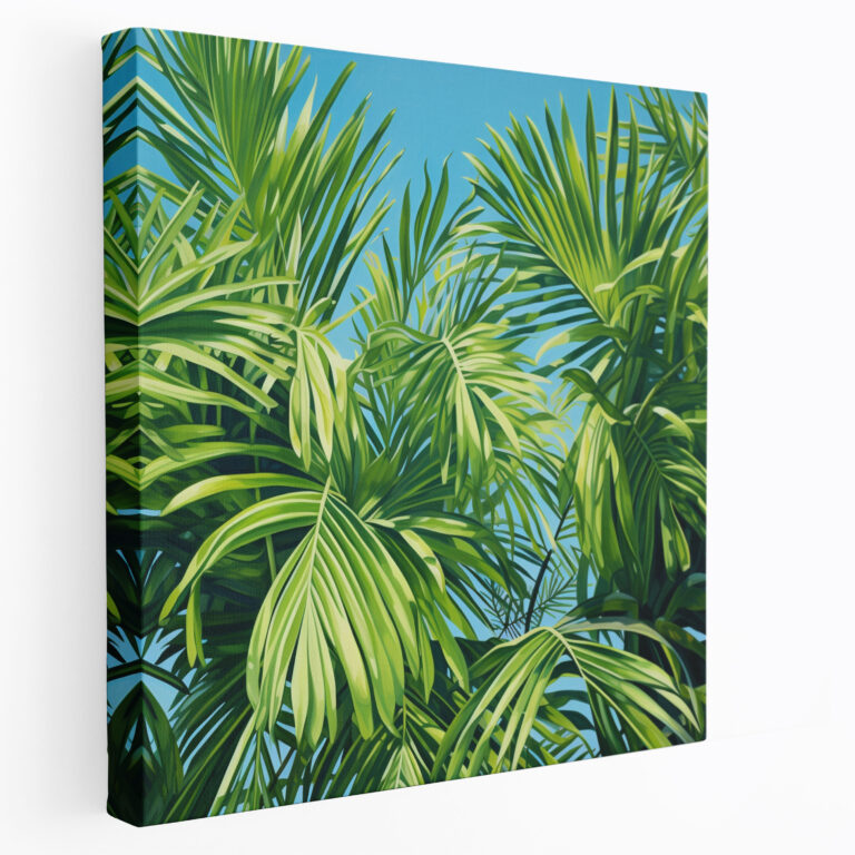 Tropical Oasis Wall Decoration - Tropical, Wall Art, Wall Decoration, Canvas