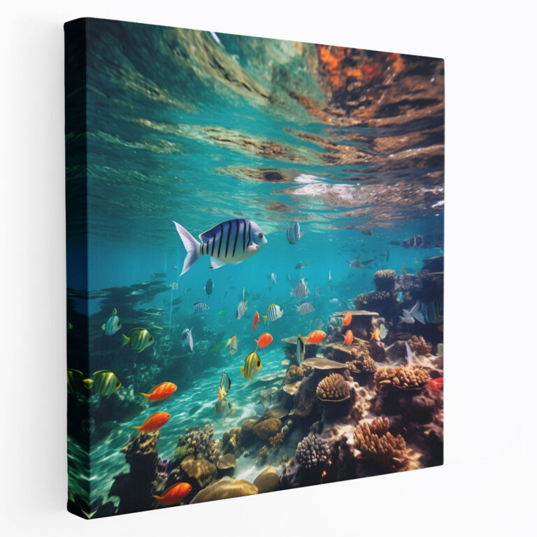 Tropical Fish Canvas Print - Tropical, Tropical, Canvas, Ocean