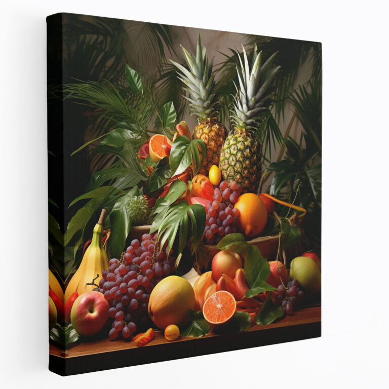 Tropical Harvest Wall Art - Tropical, Harvest, Vibrant, Canvas Print
