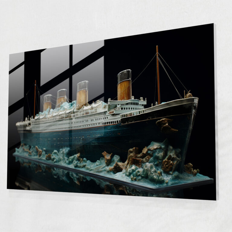 Titanic Glass Art - Titanic, Intrigue, Titanic, Home Decoration