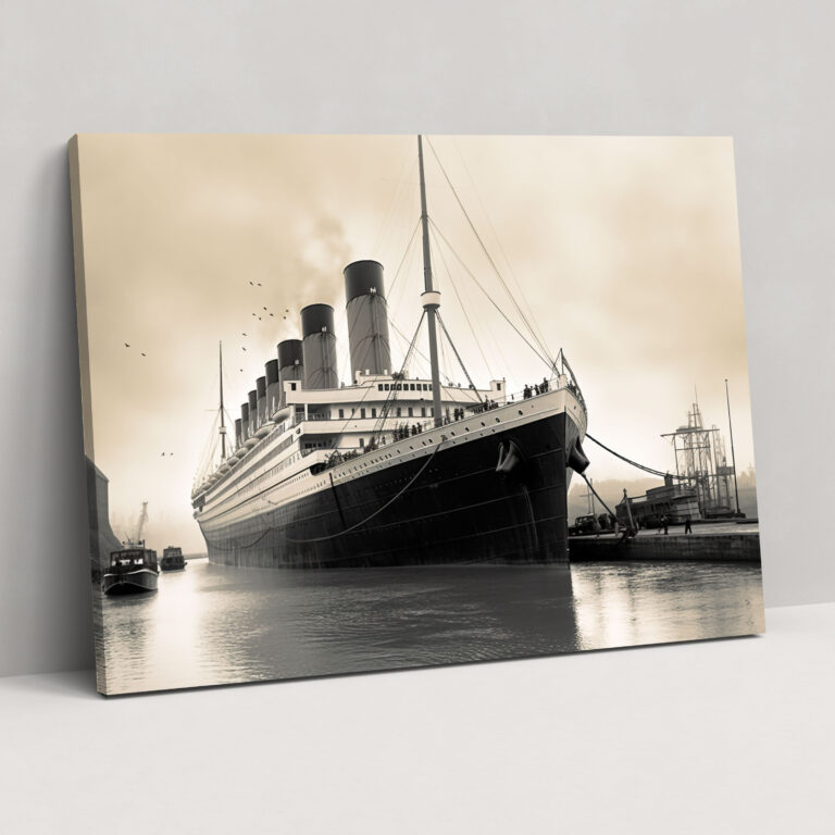 Titanic Canvas Print - Titanic, History, Southampton, Home Decoration