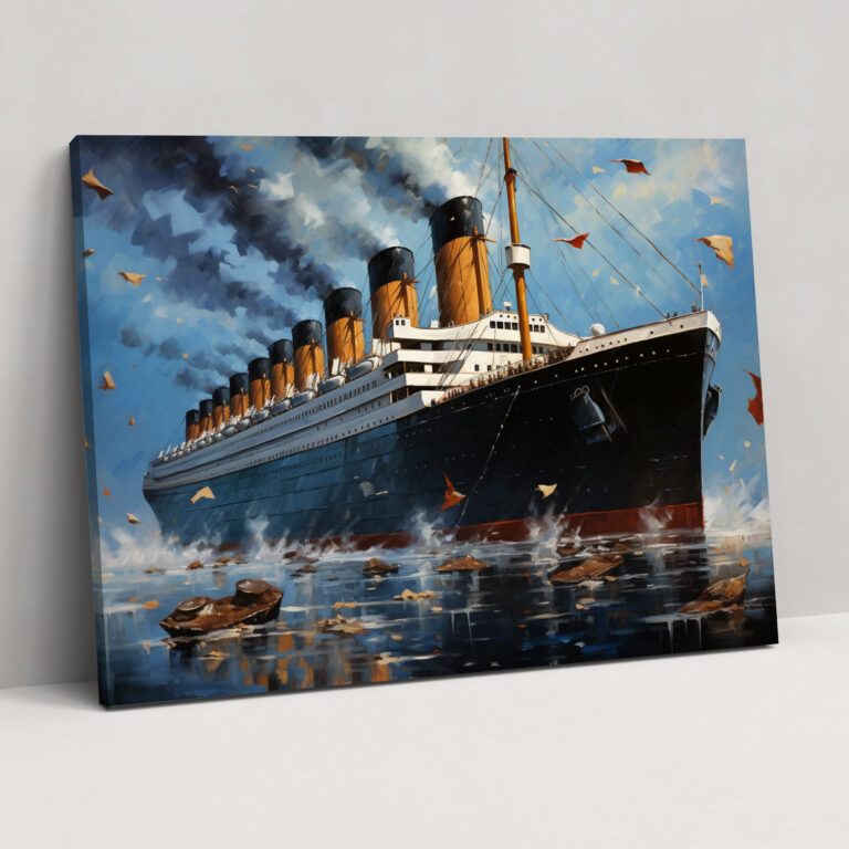 Titanic Canvas Print - Titanic, Canvas Wall Art, Titanic, Canvas
