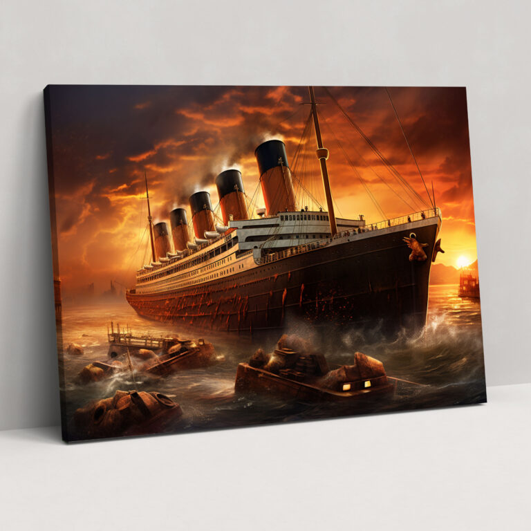 Titanic Wall Art - Titanic, Home Decoration, Titanic, Canvas Wall Art