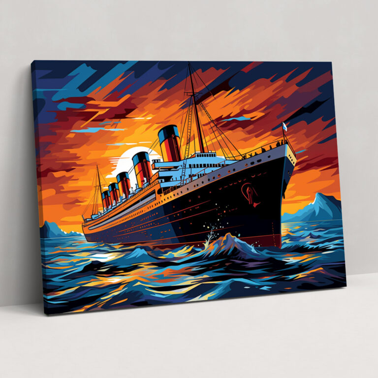 Titanic Canvas Print - Titanic, Timeless Charm, Canvas, Home Decoration