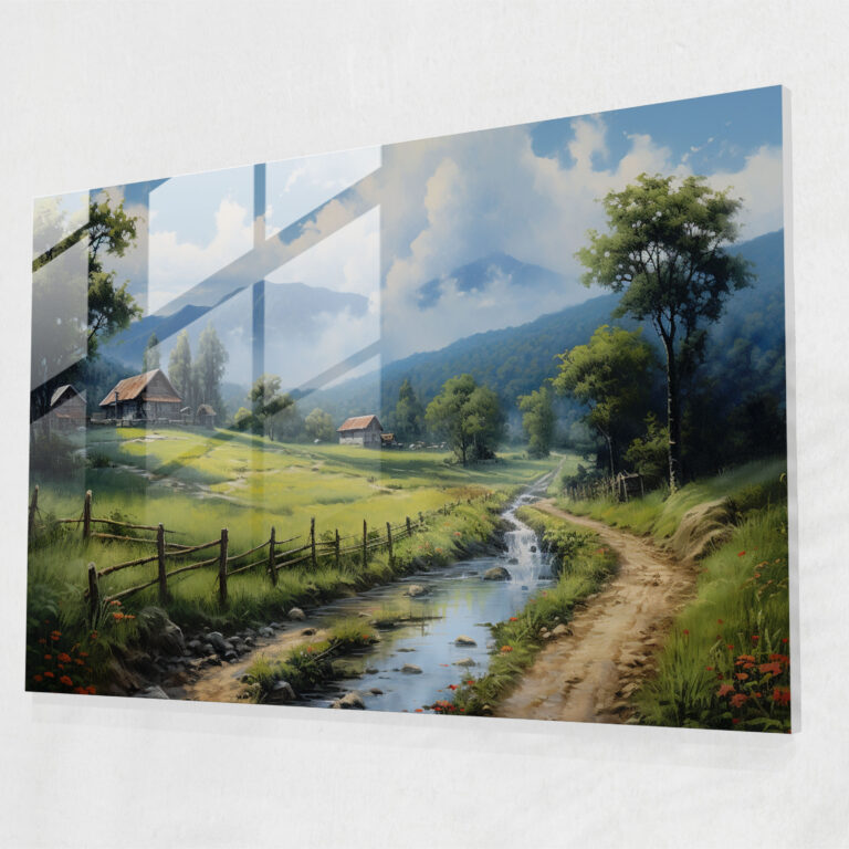 Travel Glass Print - Travel, Modern Art, Glass Art, Serenity