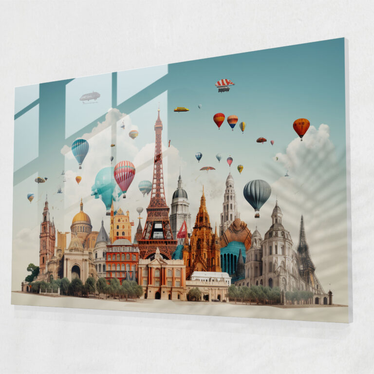 Travel Home Decoration - Travel, Modern Art, Global Gallery, Digital Collage