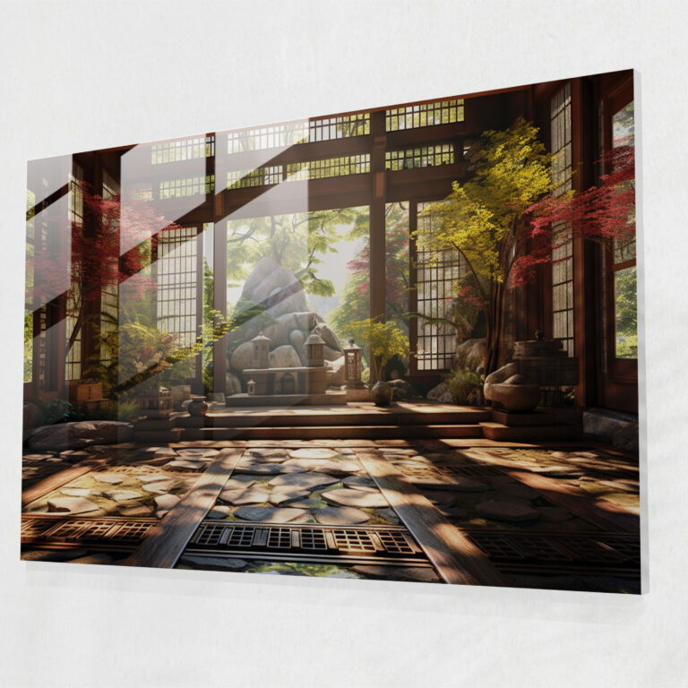 Stained Glass Zen Garden Home Decoration - The Zen Garden, Zen Garden, Peaceful, Tranquil