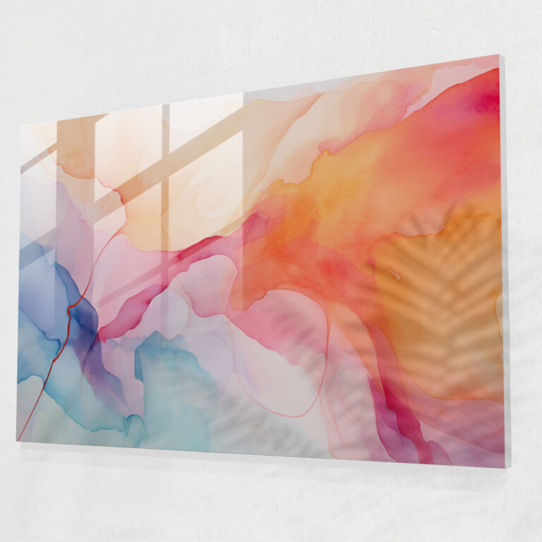 United States Of America Map Glass Wall Art - United States Of America Map, Modern Art, United States Of America Map, Wall Decoration