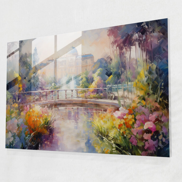 Vatican Glass Print - Impressionist Home Decoration - Vatican, Modern Art, Glass Print, Serene
