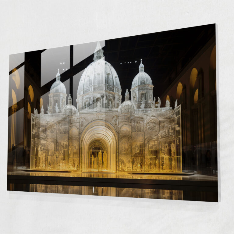 St. Paul's Glass Art - Vatican, Glass Art, Home Decoration, Contemporary Glass Sculpture