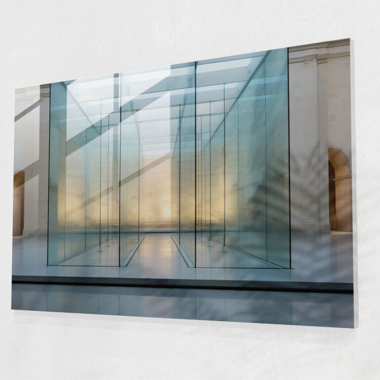 Vatican Museums Glass Print - Vatican, Glass Wall Art, Glass Print, Wall Decoration