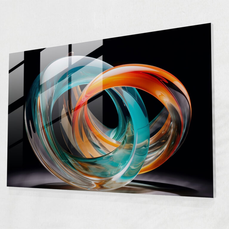 Vatican Futuristic Glass Print - Vatican, Futuristic Glass Sculpture, Innovation And Avant-Garde, Glass Art