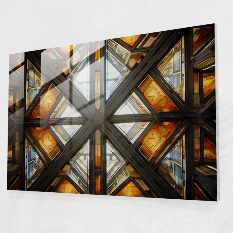 Vatican Geometric Glass Art - Vatican, Vatican, Glass Wall Art, Logic And Hidden Knowledge