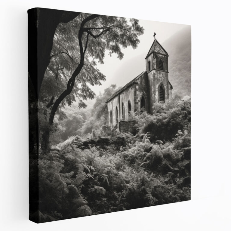 Timeless Village Canvas Print - Village, Canvas, Home Decoration, Timeless Village