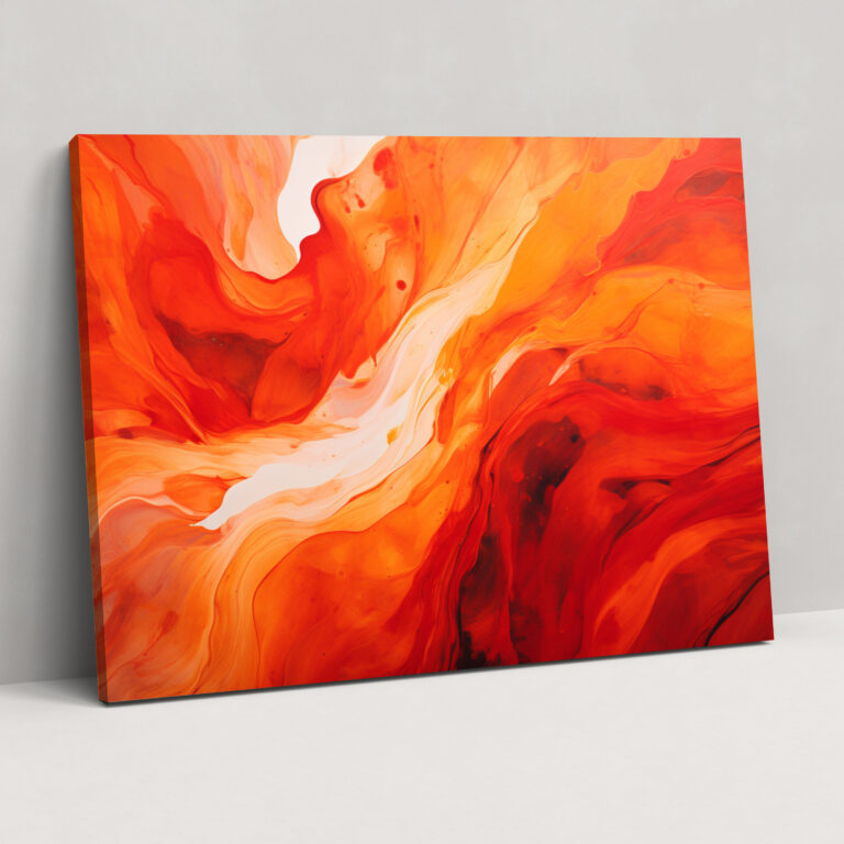Volcano Canvas Print - Volcano, Abstract, Canvas Wall Art, Home Decoration