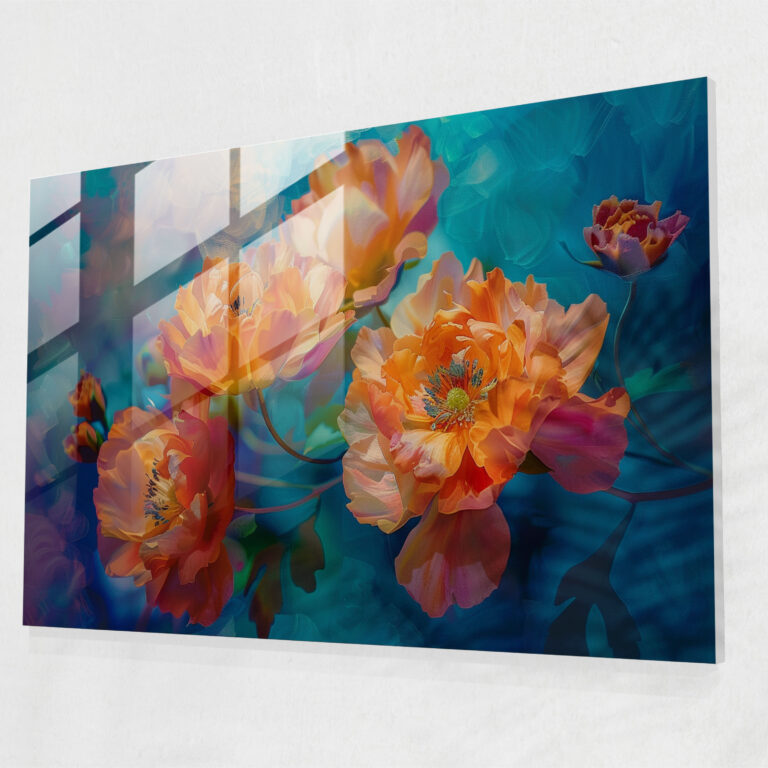 Vincent Van Gogh Glass Print - Blossoms - Vincent Van Gogh, Home Decoration, Blossoms, Modern Art