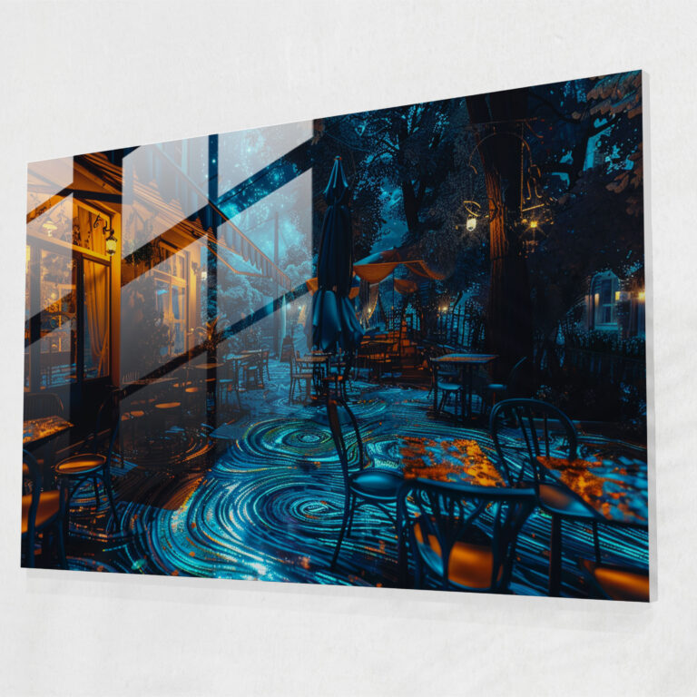 Vincent Van Gogh Home Decoration - Cafe Terrace Swirls - Vincent Van Gogh, Home Decoration, Modern Art, Vincent Van Gogh
