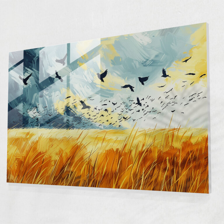 Vincent Van Gogh Home Decoration - Wheat Field With Crows - Vincent Van Gogh, Vincent Van Gogh, Wall Decoration, Home Decoration