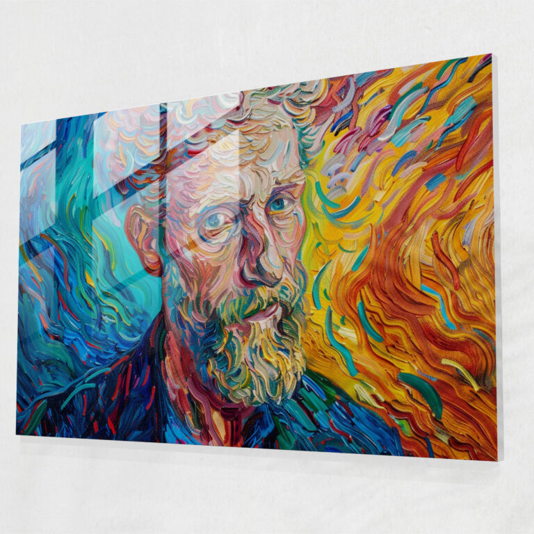 Vincent Van Gogh Glass Print - Portrait Of Dr. Gachet - Vincent Van Gogh, Glass Print, Modern Art, Wall Decoration