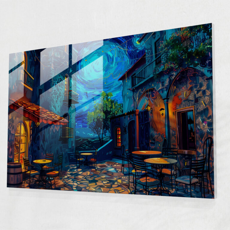 Vincent Van Gogh Glass Wall Art - Vincent Van Gogh, Glass Wall Art, Home Decoration, Modern Art
