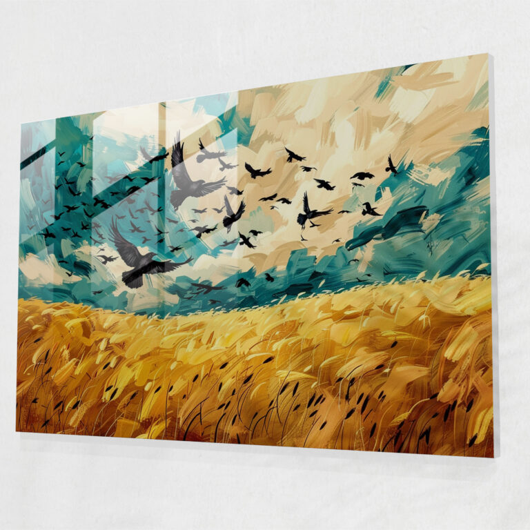 Vincent Van Gogh Wall Decoration - Vincent Van Gogh, Vincent Van Gogh, Wall Decoration, Glass Print