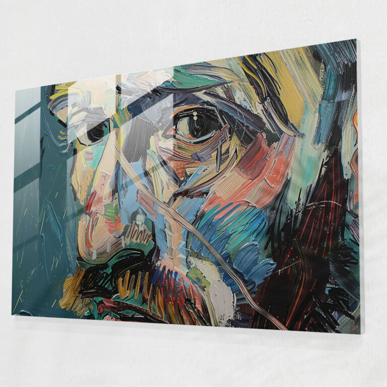 Vincent Van Gogh Glass Art - Vincent Van Gogh, Vincent Van Gogh, Modern Art, Glass Art