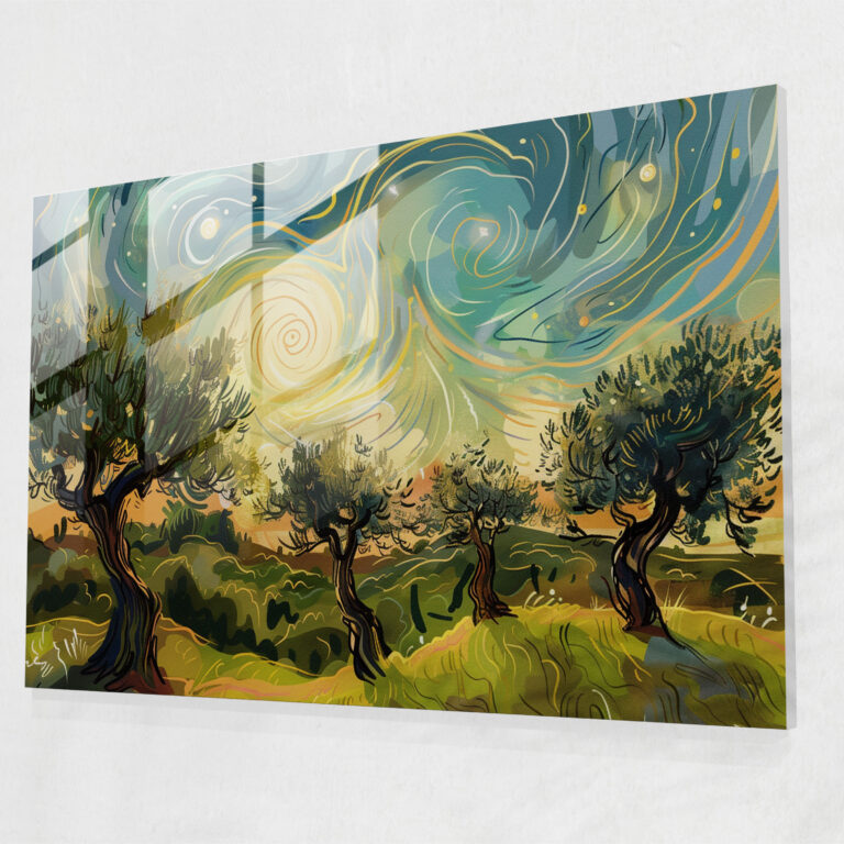 Vincent Van Gogh Glass Wall Art - Vincent Van Gogh, Glass Wall Art, Home Decoration, Vincent Van Gogh
