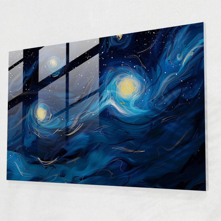 Vincent Van Gogh Glass Print Home Decoration - Vincent Van Gogh, Modern Art, Home Decoration, Glass Print