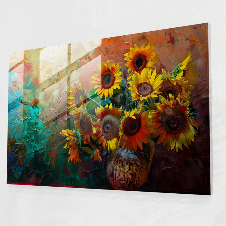 Vincent Van Gogh Glass Wall Art - Vincent Van Gogh, Home Decoration, Modern Art, Glass Wall Art