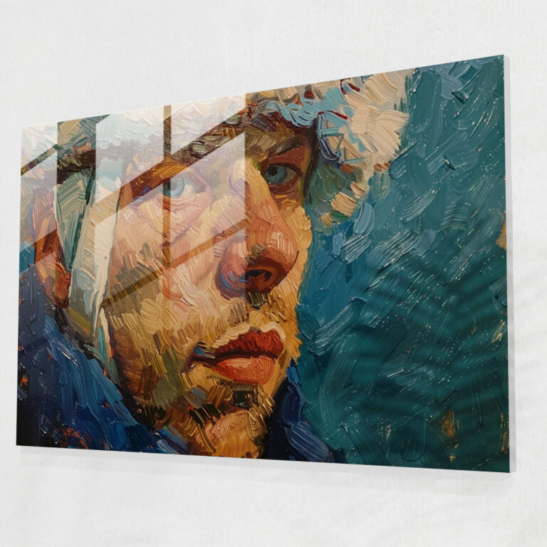 Vincent Van Gogh Glass Art - Vincent Van Gogh, Home Decoration, Vincent Van Gogh, Glass Art