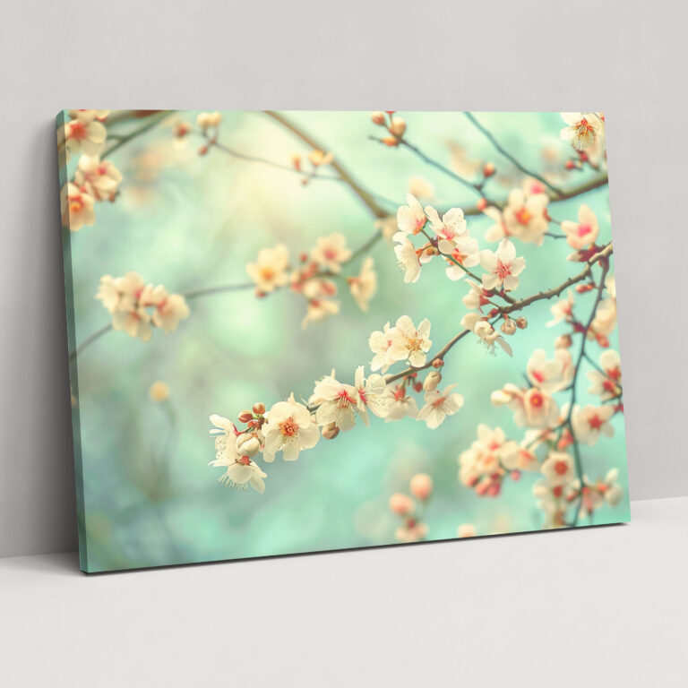 Vincent Van Gogh Blossoming Almond Tree Canvas Print - Vincent Van Gogh, Home Decoration, Wall Art, Canvas Wall Art