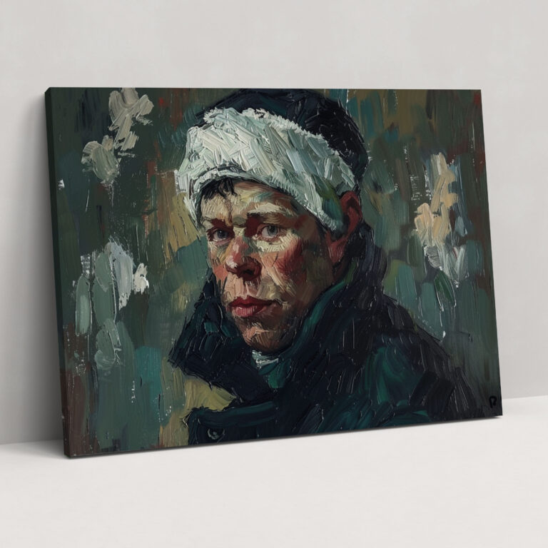 Vincent Van Gogh Self-Portrait Wall Art - Vincent Van Gogh, Canvas Wall Art, Canvas Print, Wall Art