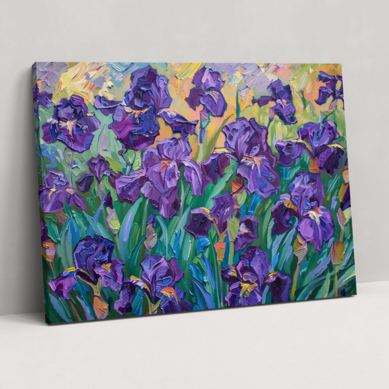 Vincent Van Gogh Irises Wall Decoration - Vincent Van Gogh, Vincent Van Gogh, Canvas Print, Wall Decoration