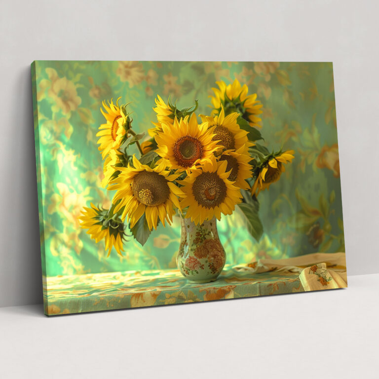 Vincent Van Gogh Sunflowers Wall Art - Vincent Van Gogh, Canvas, Wall Art, Canvas Wall Art