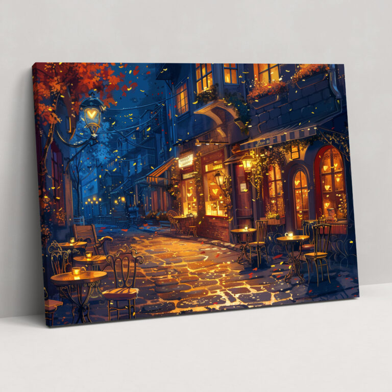 Vincent Van Gogh Cafe Terrace Canvas Print - Vincent Van Gogh, Wall Decoration, Home Decoration, Wall Art