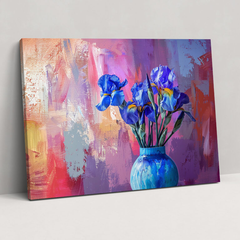 Vincent Van Gogh Irises Canvas Print - Vincent Van Gogh, Home Decoration, Wall Decoration, Canvas Print