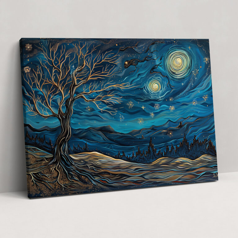 Vincent Van Gogh Starry Night Canvas Print - Vincent Van Gogh, Canvas, Wall Art, Vincent Van Gogh