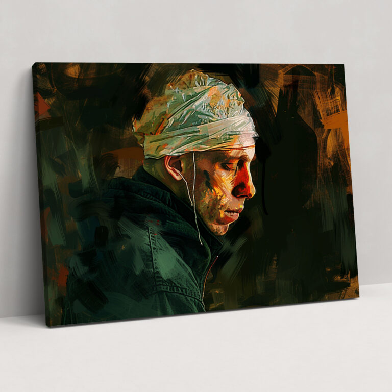 Vincent Van Gogh Self Portrait Canvas Print - Vincent Van Gogh, Canvas Print, Canvas Wall Art, Wall Decoration