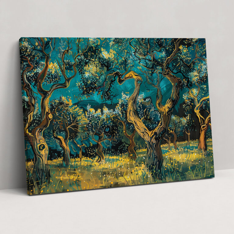 Vincent Van Gogh Olive Grove Canvas Print - Vincent Van Gogh, Canvas Wall Art, Home Decoration, Vincent Van Gogh