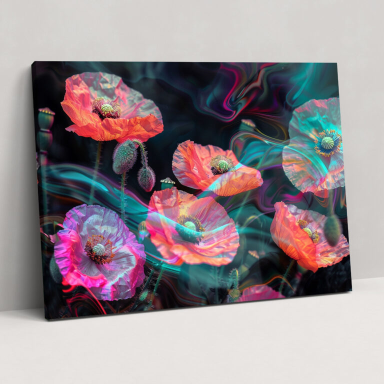 Vincent Van Gogh Poppies Canvas Print - Vincent Van Gogh, Canvas Wall Art, Vincent Van Gogh, Canvas Print