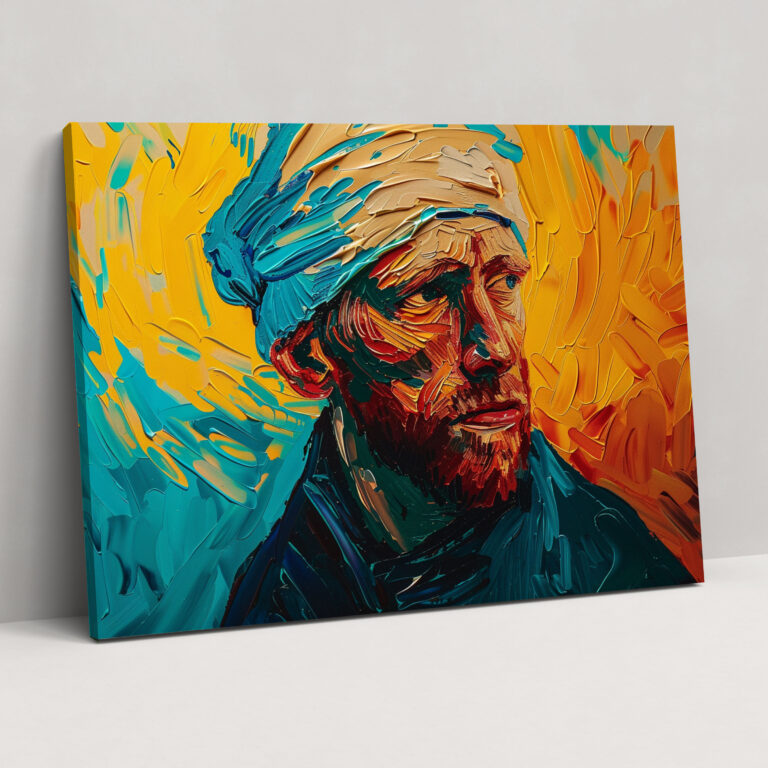 Self-Portrait With Bandaged Ear Wall Art - Vincent Van Gogh, Canvas, Home Decoration, Wall Art