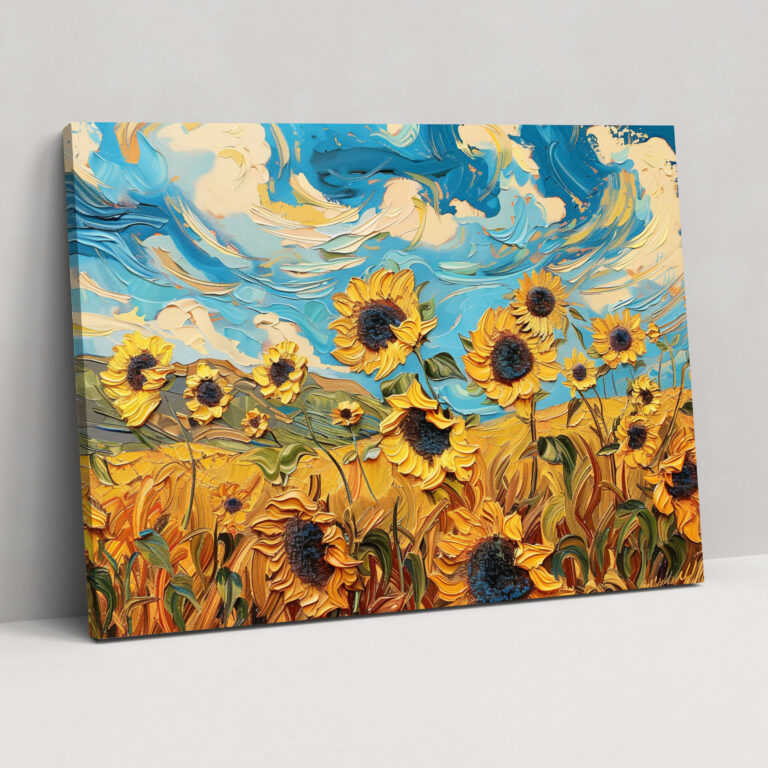 Vincent Van Gogh Sunflower Wall Art - Vincent Van Gogh, Canvas Print, Vincent Van Gogh, Wall Art