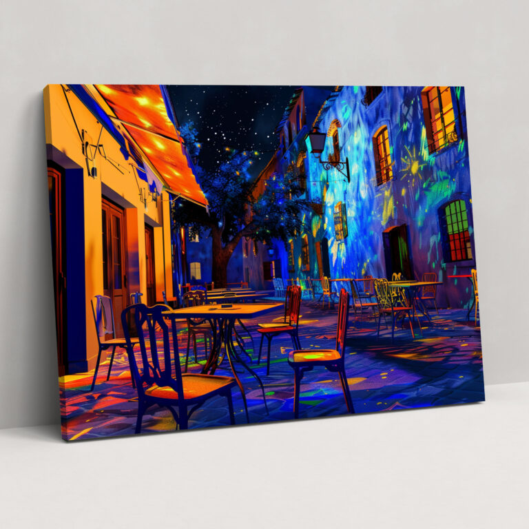 Vincent Van Gogh Cafe Terrace Wall Decoration - Vincent Van Gogh, Canvas Print, Wall Decoration, Vincent Van Gogh