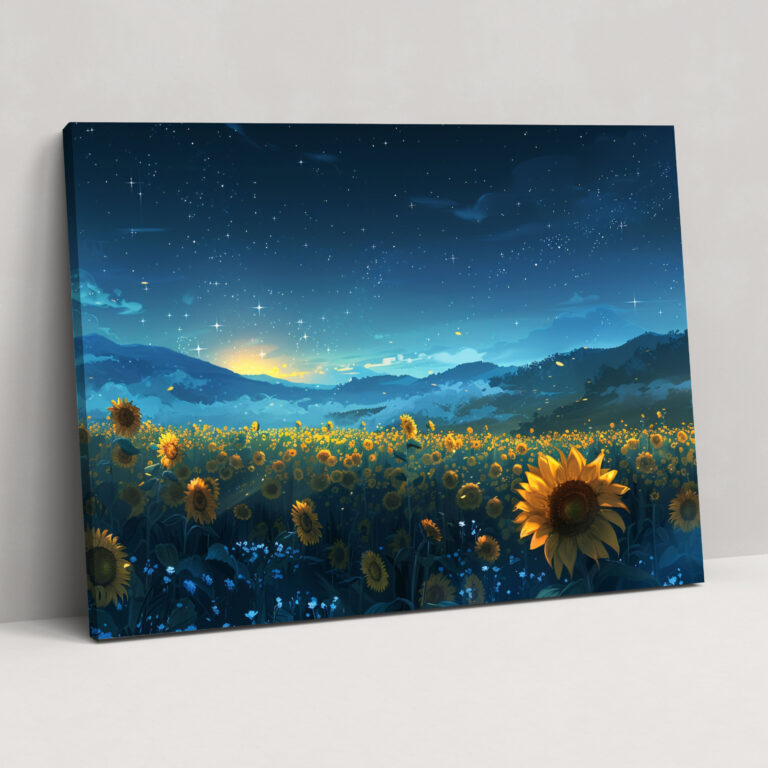 Starry Night Vincent Van Gogh Canvas Print - Vincent Van Gogh, Vincent Van Gogh, Canvas, Canvas Wall Art
