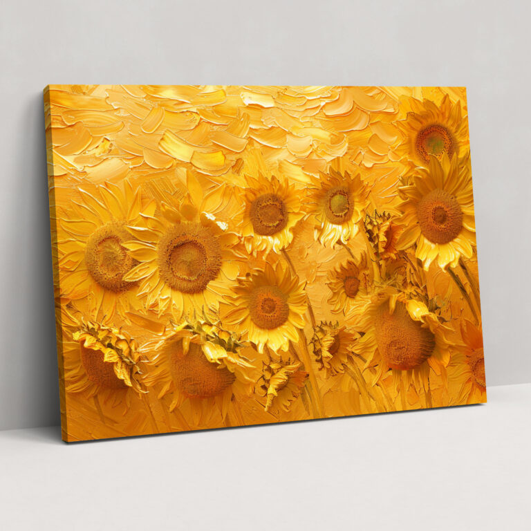 Sunflowers Vincent Van Gogh Canvas Print - Vincent Van Gogh, Canvas, Wall Decoration, Home Decoration
