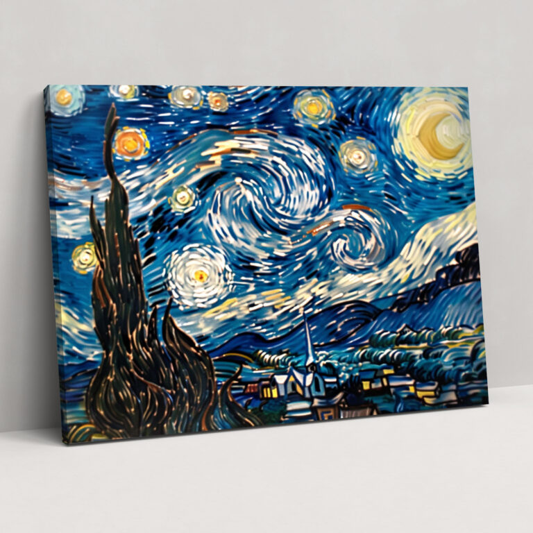 The Starry Night Vincent Van Gogh Canvas Print - Vincent Van Gogh, Vincent Van Gogh, Canvas, Wall Decoration