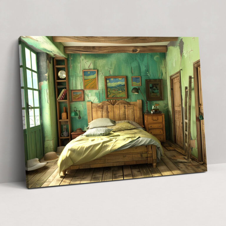 Bedroom In Arles Vincent Van Gogh Canvas Print - Vincent Van Gogh, Vincent Van Gogh, Canvas Wall Art, Wall Decoration