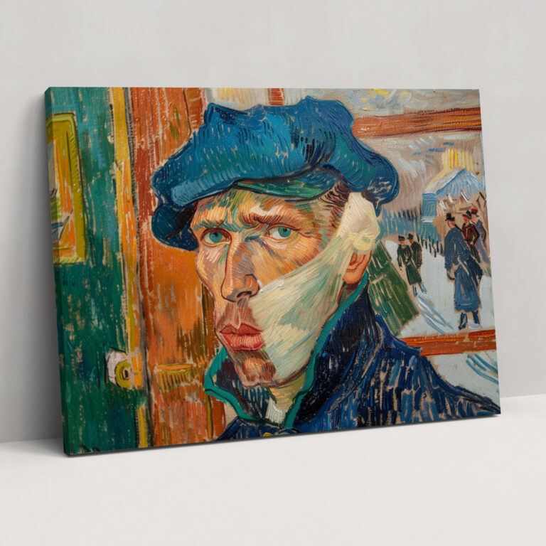 Self Portrait Vincent Van Gogh Canvas Print - Vincent Van Gogh, Canvas Print, Vincent Van Gogh, Self Portrait