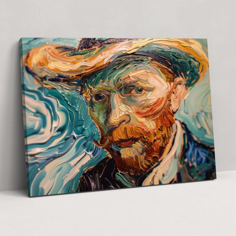 Vincent Van Gogh Self Portrait Canvas Print - Vincent Van Gogh, Home Decoration, Canvas Print, Canvas Wall Art