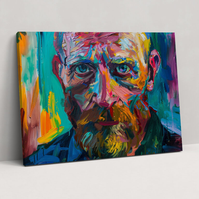 Self Portrait Wall Decoration - Vincent Van Gogh, Canvas Print, Home Decoration, Vincent Van Gogh